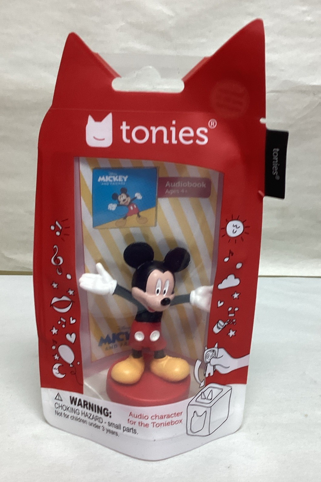 Tonies Disney Friends Mickey Mouse Figurine Audio Character for the Toniebox