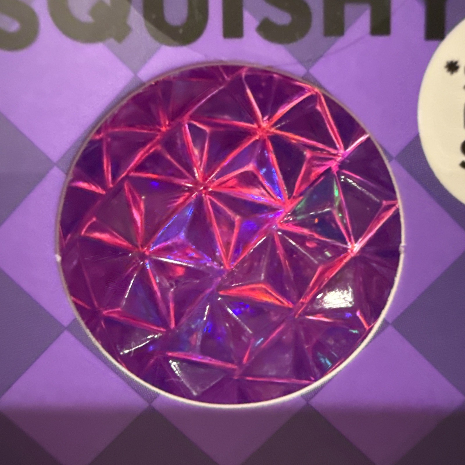 NEW J’adore Diamond Squishy Super Duper Squishy Purple