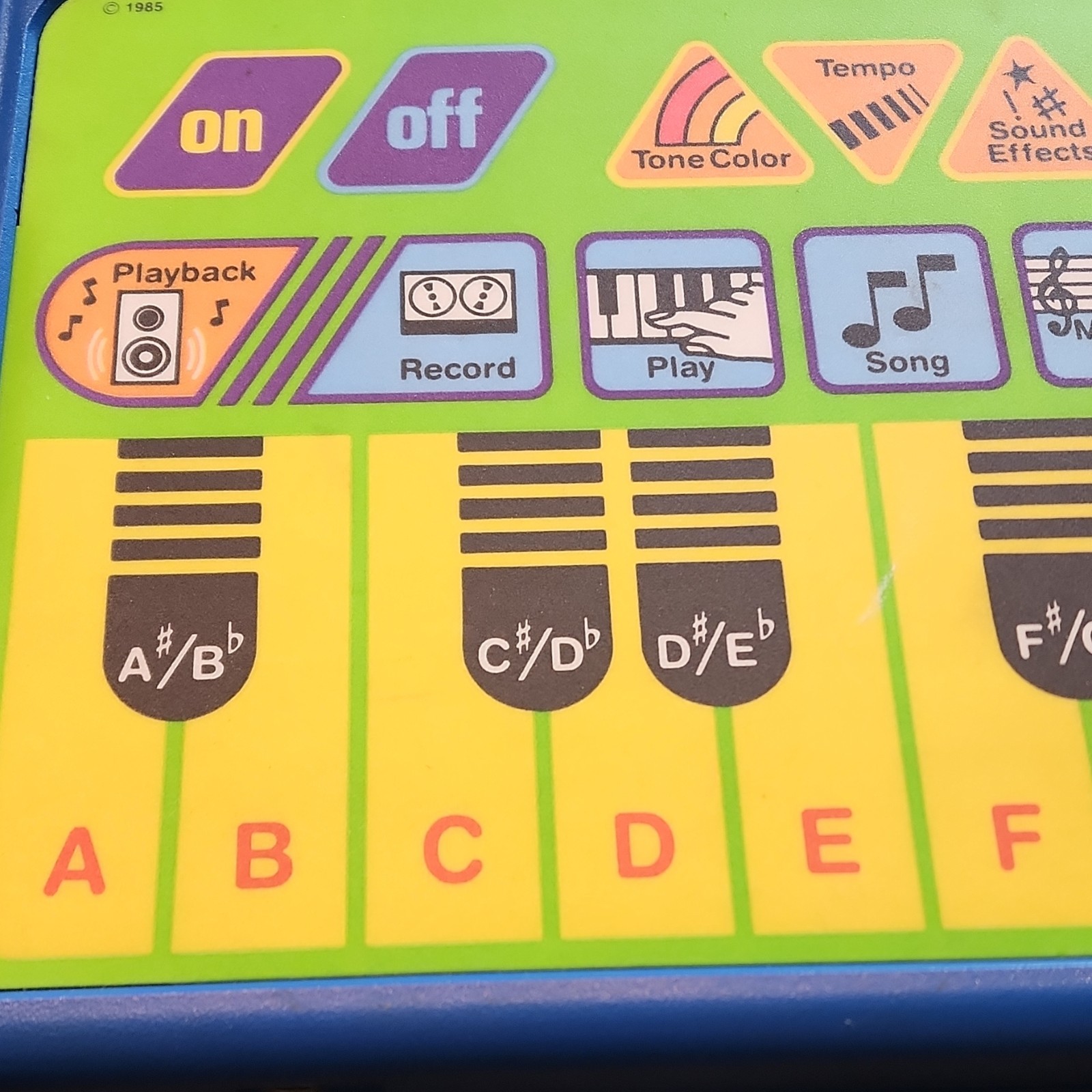 Vintage working Texas Instruments Speak & Music Educational Electronic Toy 1985