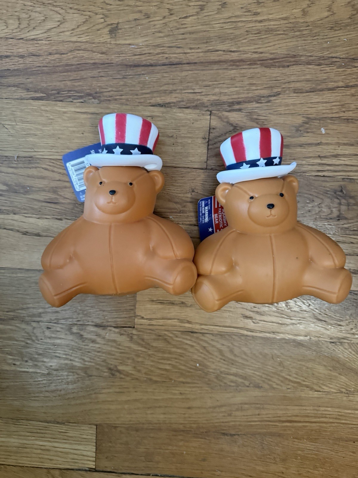 Sunny Days Patriotic Squishy Bear USA America Squeeze Toy New 🇺🇸