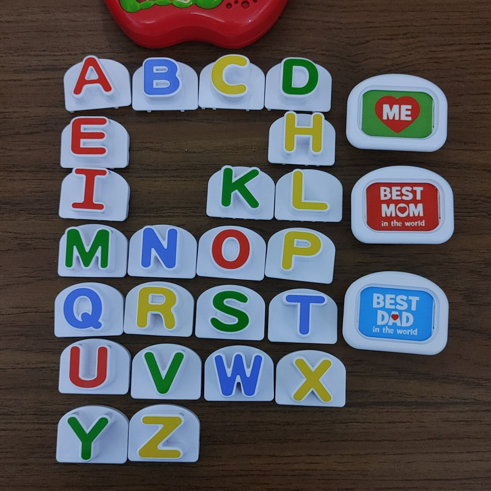 LeapFrog Tad Fridge Phonics 23 Magnetic Letters Alphabet Learn Talking Toy_AS IS
