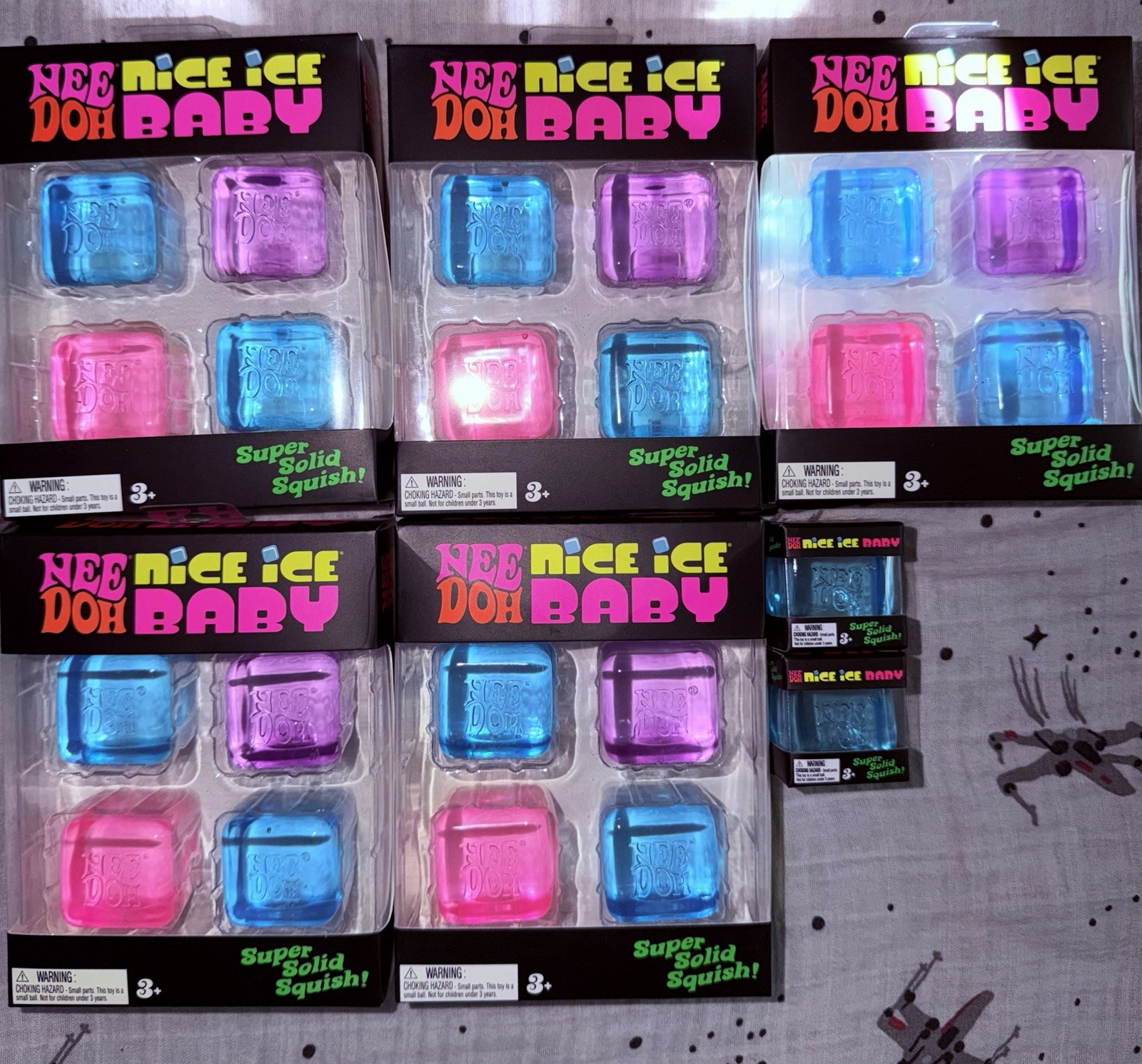 4 Pack SEALED Needoh Nice Ice Baby Bundle