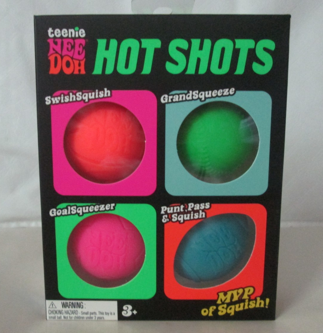 Needoh HOT SHOTS (Sports Themed) RARE *SEALED/UNOPENED*