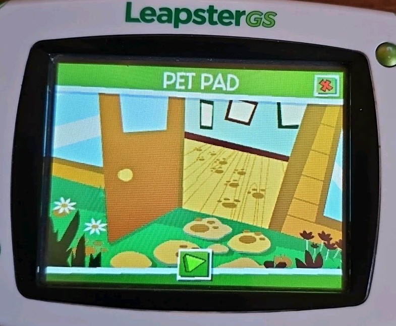 Leapfrog Leapster GS Game Console & Camera Tested & Working W/ Tangled + 5 Games