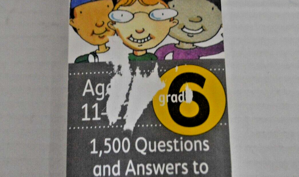 Brain Quest 6th Grade Ages 11-12 Both Decks Included Revised 4th Edition