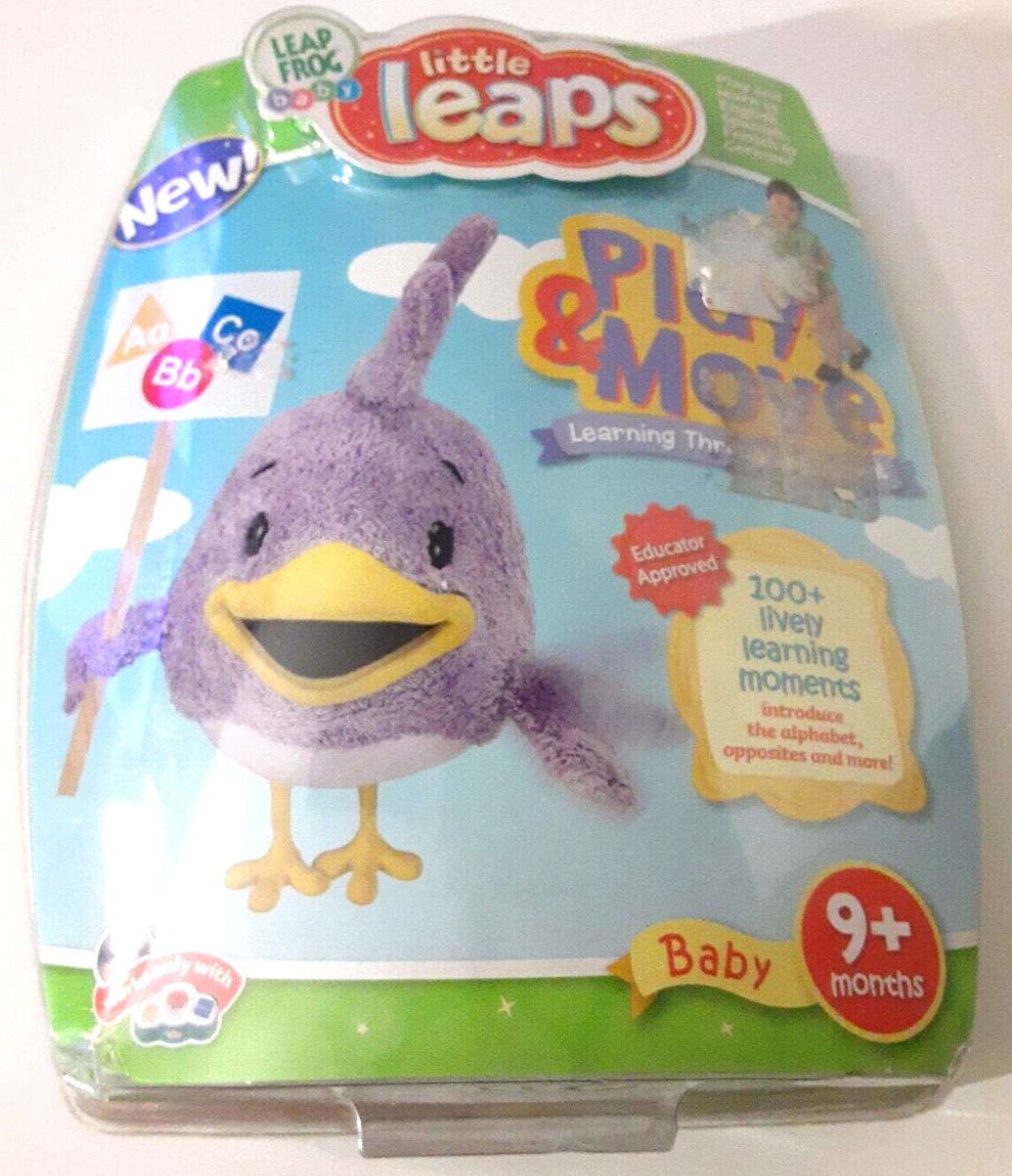 Leap Frog Baby Little Leaps Play & Move Learning Alphabet Opposites Motor Skills