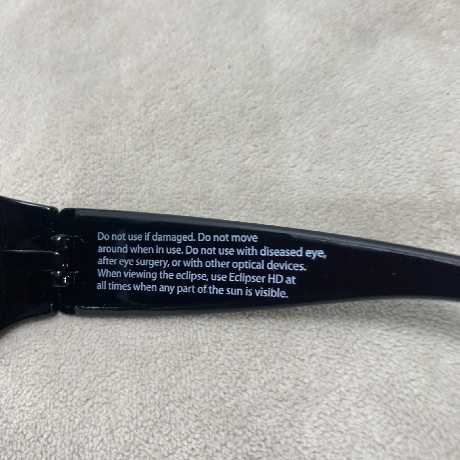 2 Pair ECLIPSER HD Safe Solar Glasses (New In Box) Safety Science Eclipse