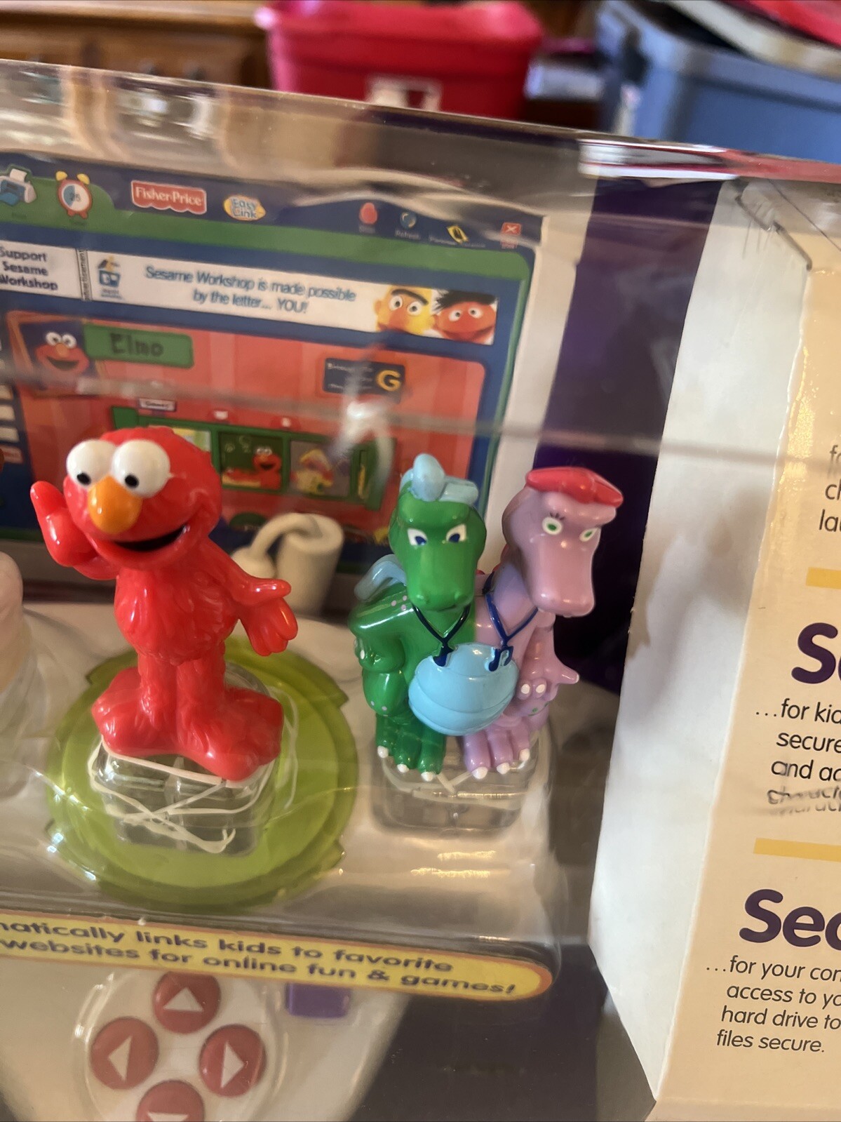 Fisher Price Easy Link Launch Pad Elmo Dragon Tales NEW