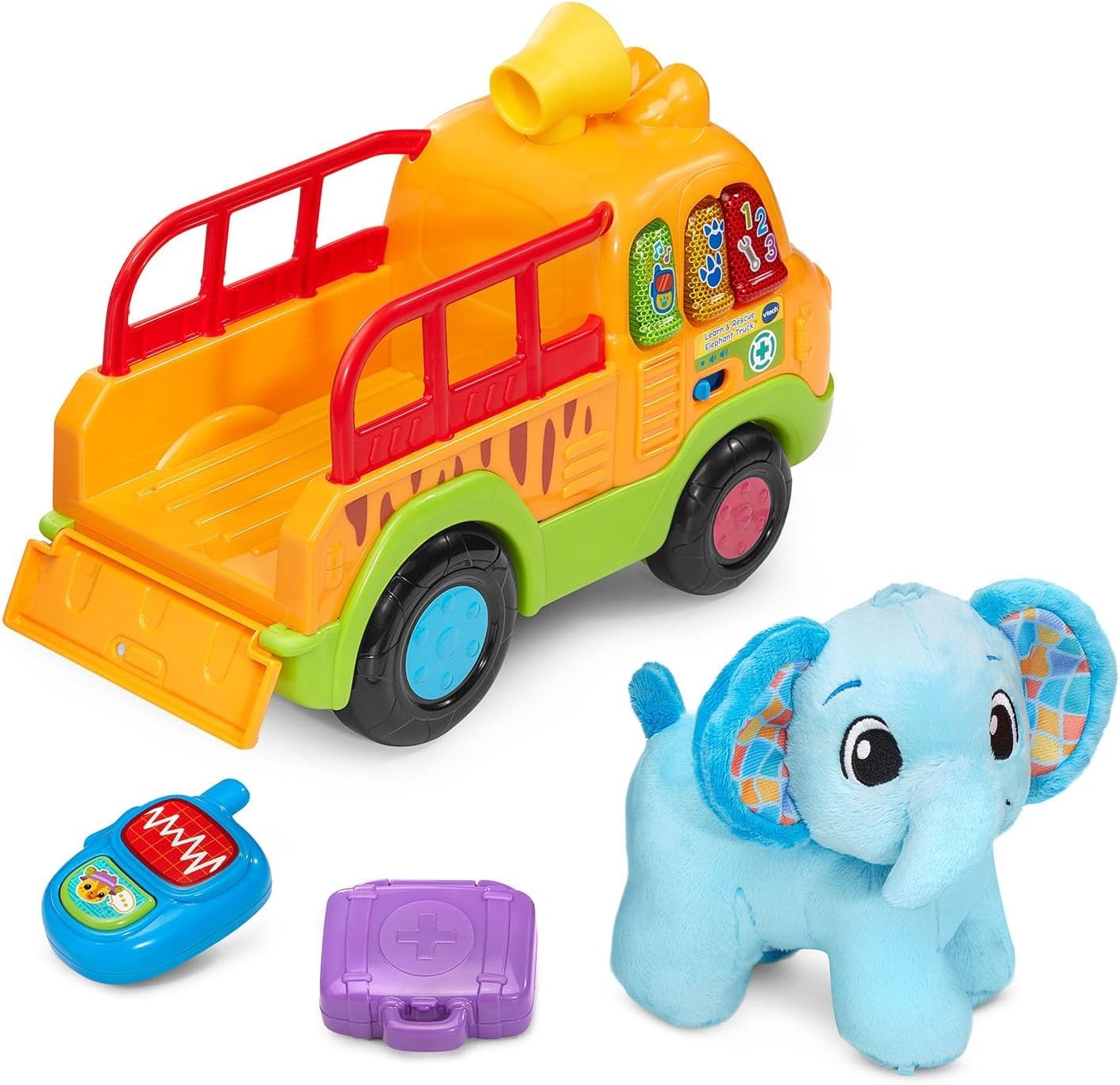 VTech Learn & Rescue Elephant Truck (English Version)
