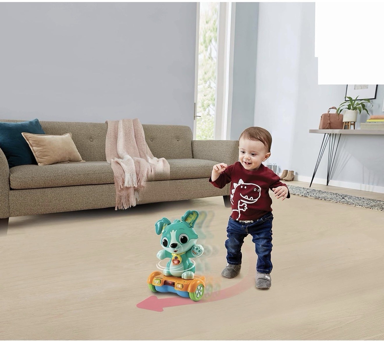 VTech Hover Pup 9-36 Months Dance Follow Learning Toy with Motion Sensors Music