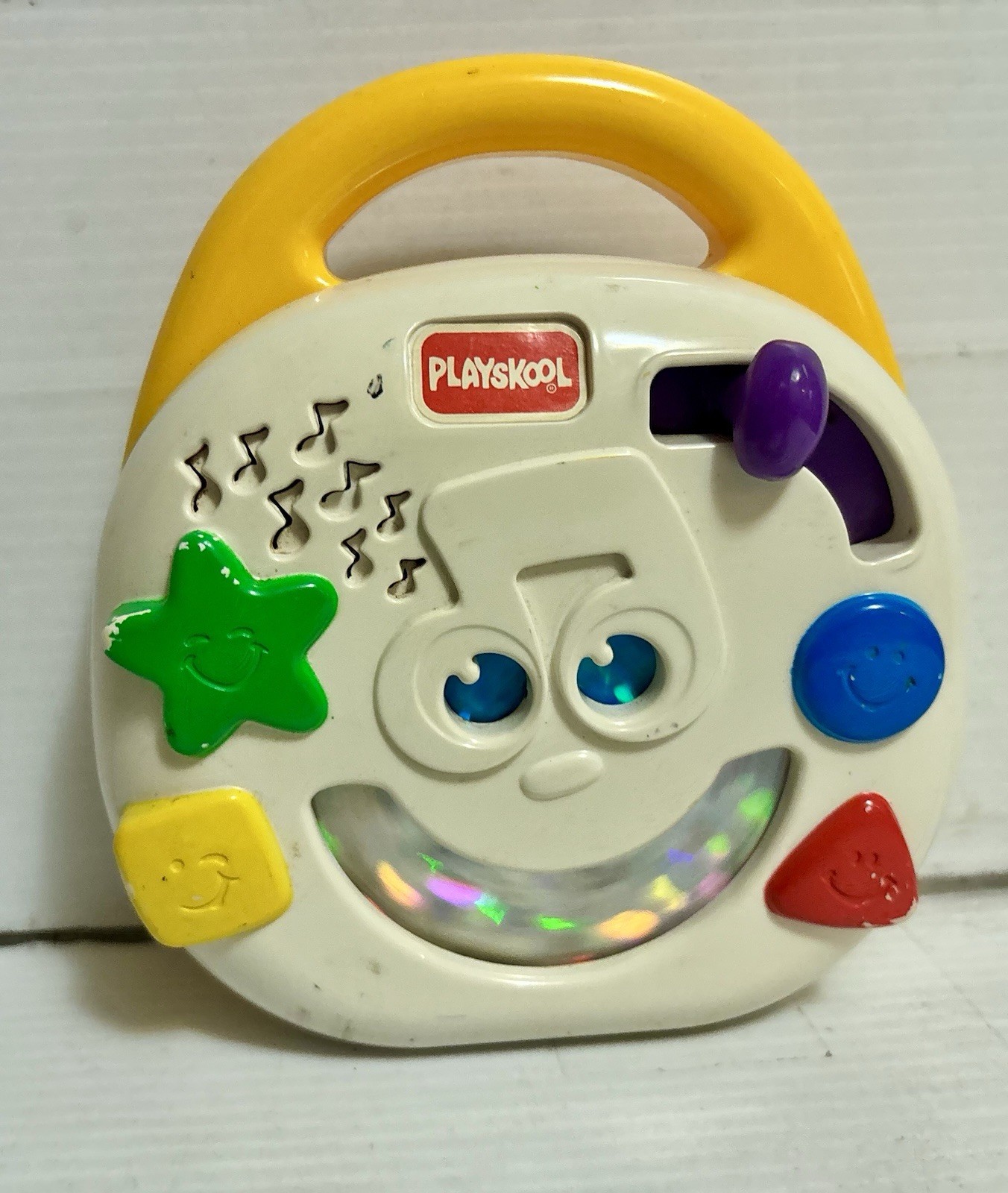 Vintage 1998 Hasbro Playskool Twinkle ‘n Twirl Radio Toy #5528 Tested Fast Ship