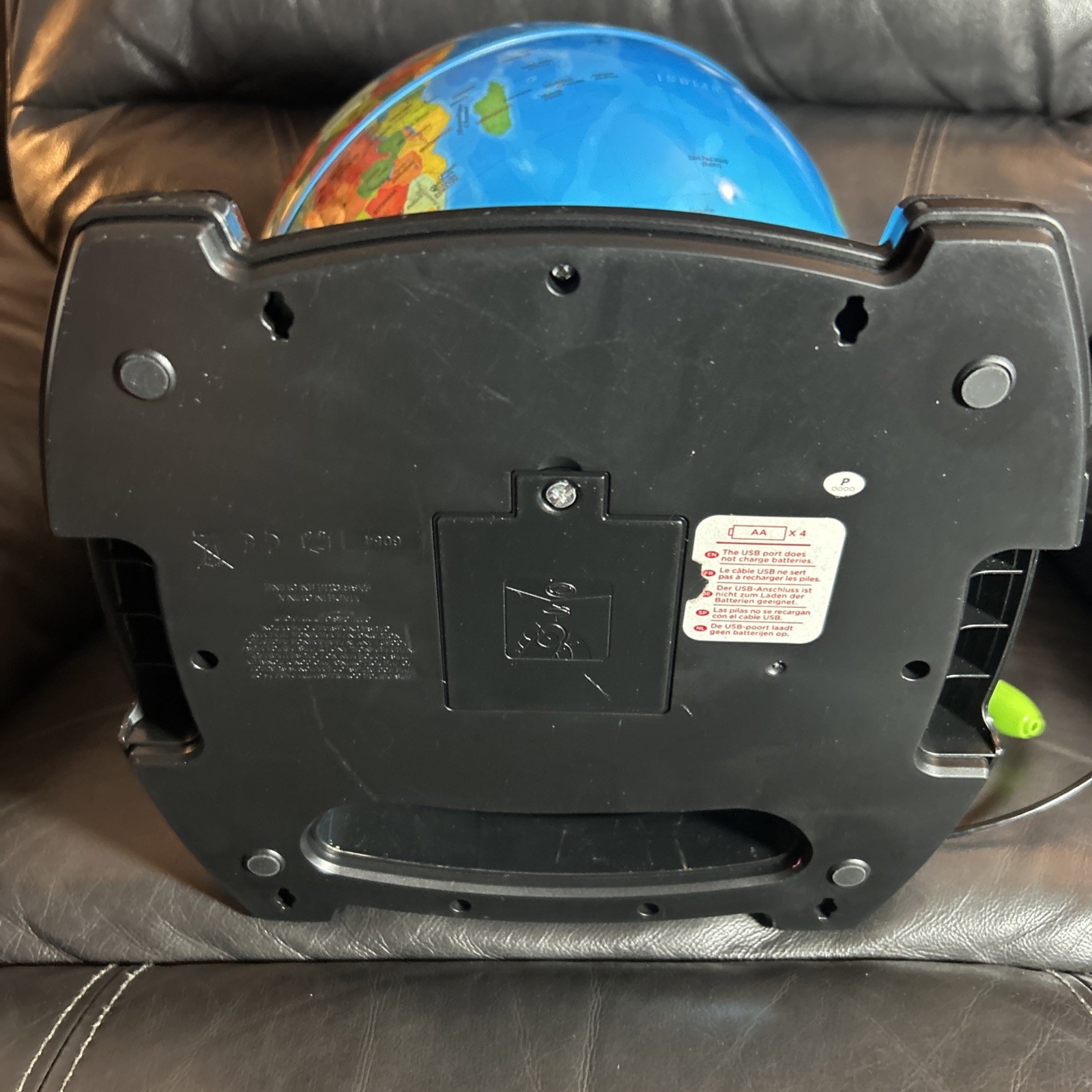 Leapfrog BBC Magic Adventures World Globe (Tested, Works) 2.8 Inch Screen