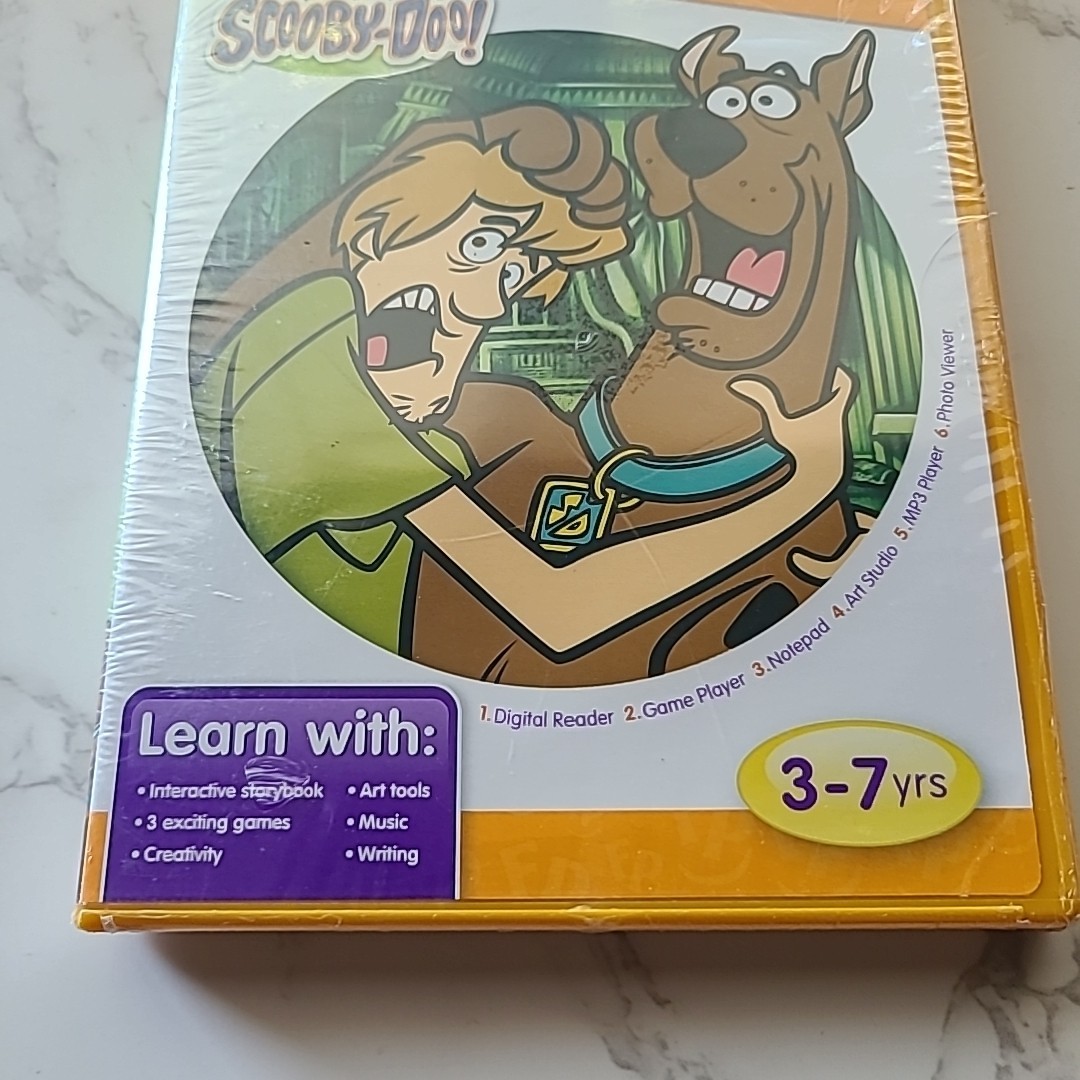 Fisher-Price iXL Scooby-Doo! NEW Sealed Learning System 3-7 Years 2010 FAST SHIP