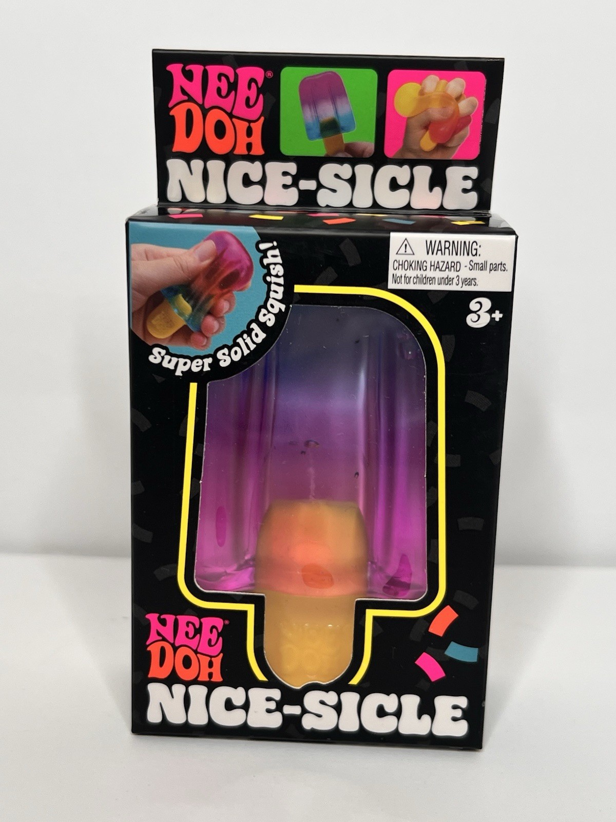 AUTHENTIC Nee Doh Nice-Sicle Popsicle BLUE & PURPLE NEEDOH -NEW IN BOX US SELLER
