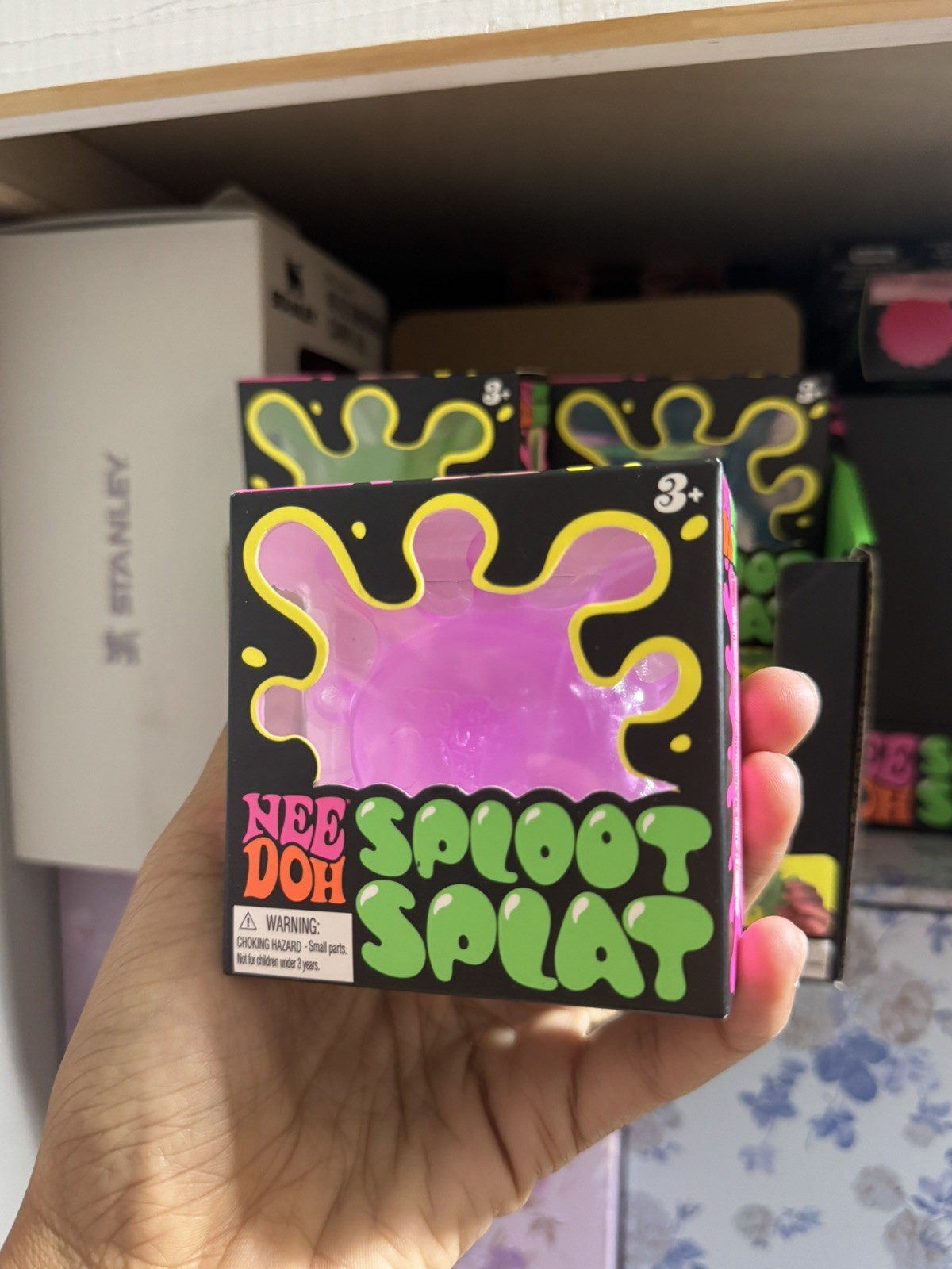 NeeDoh Sploot Splat Random Color : Colors Green,Pink,& Blue 100% AUTHENTIC 1PC *