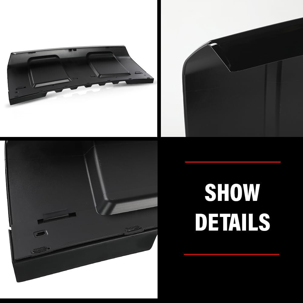 G-PLUS Front Lower Bumper Cover Towing Eye Hook Skid Plate Compatible with Land