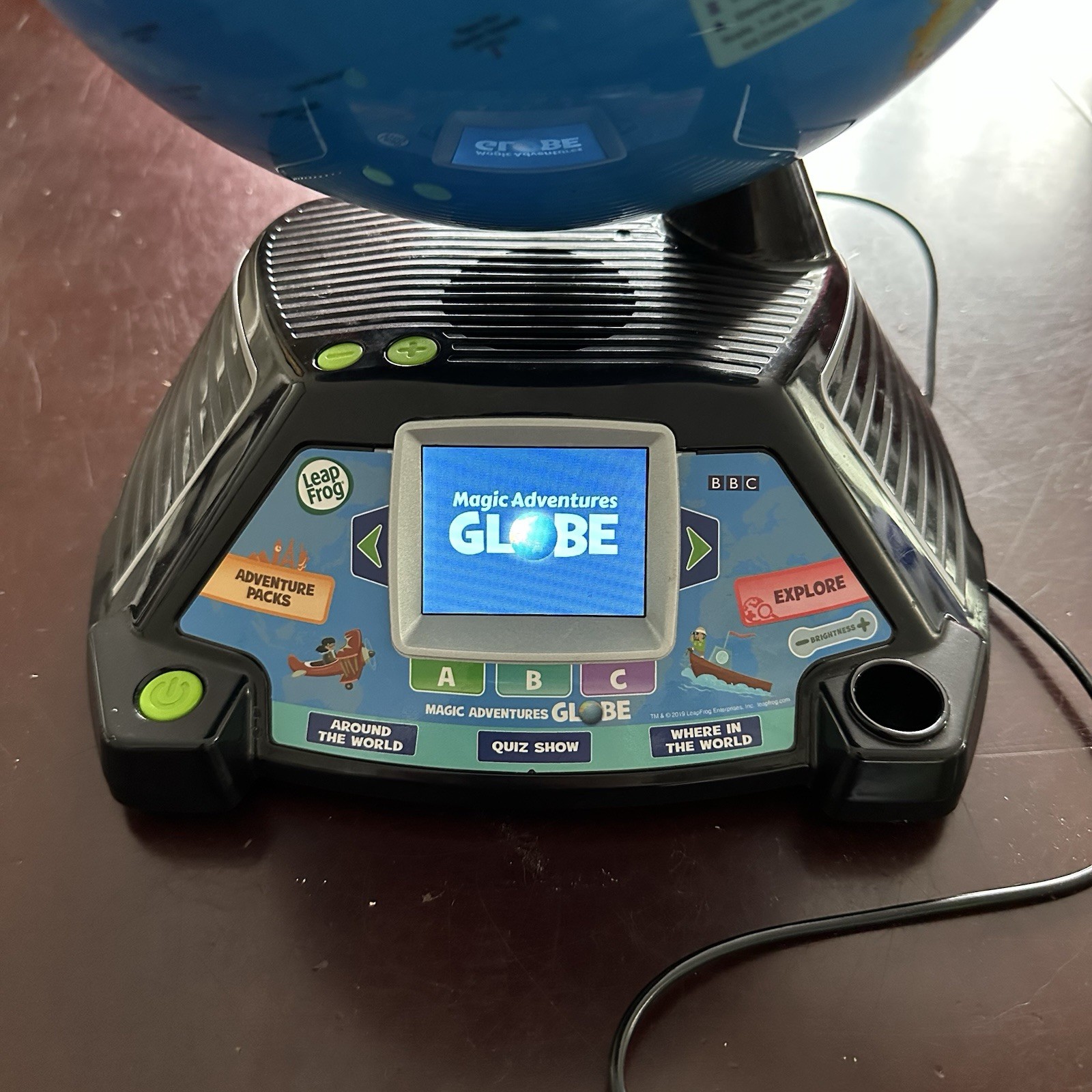 LeapFrog Magic Adventures Globe Interactive World Navigation Toy Fully Tested