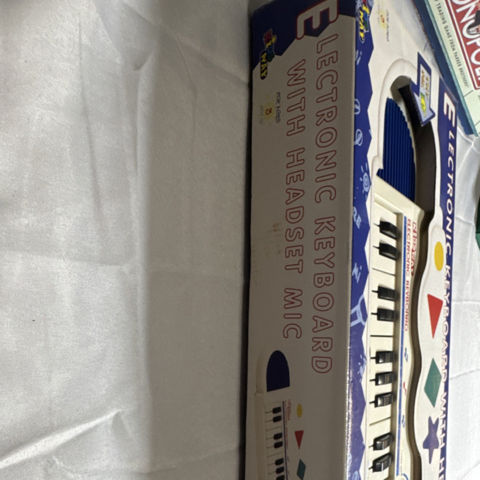 Kidzway Electronic Keyboard with Headset Mic for Ages 3 and Up