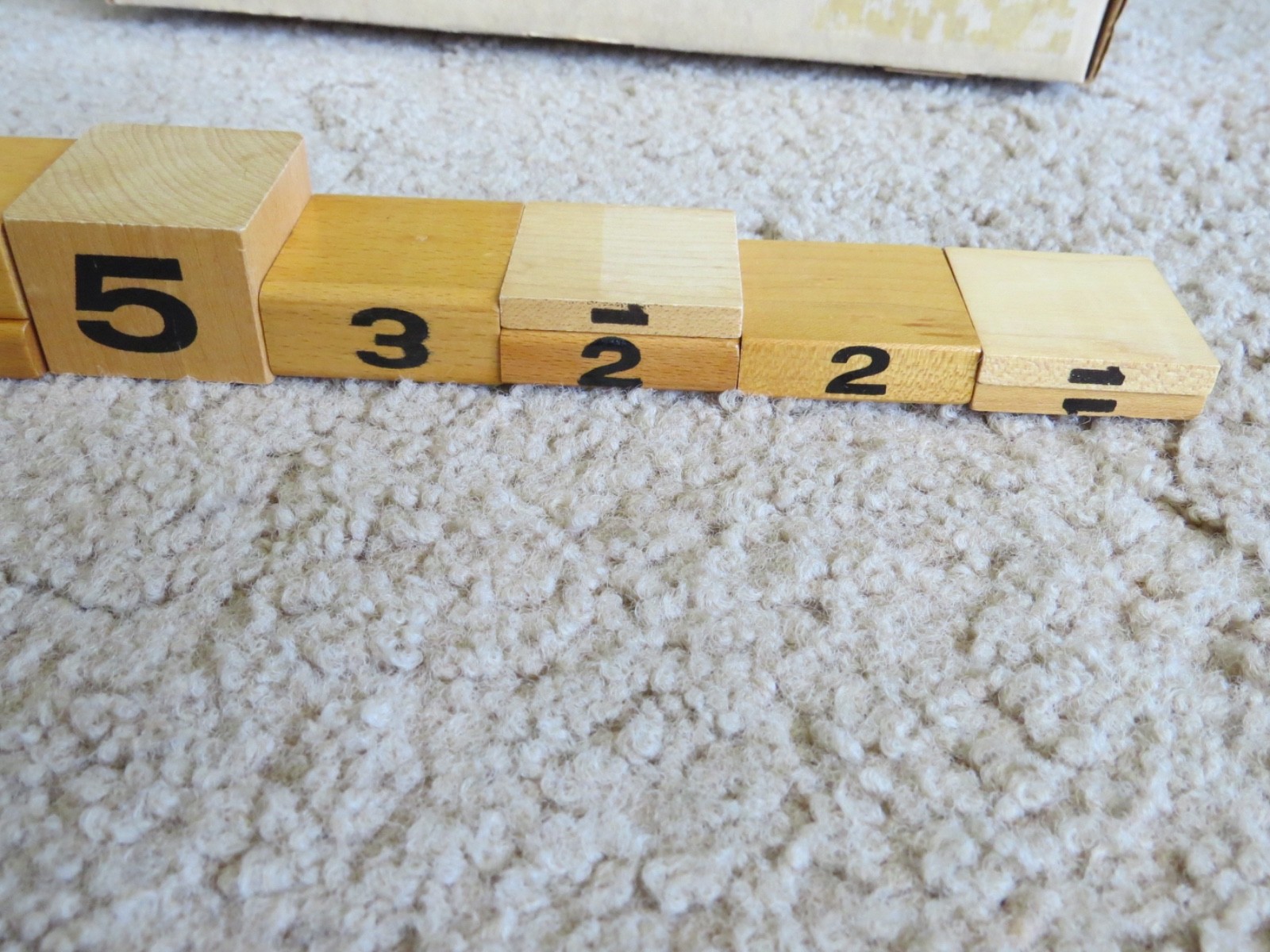 🔴 Playskool Proportional Blocks 697 Math Number Counting Lot Learning Resources