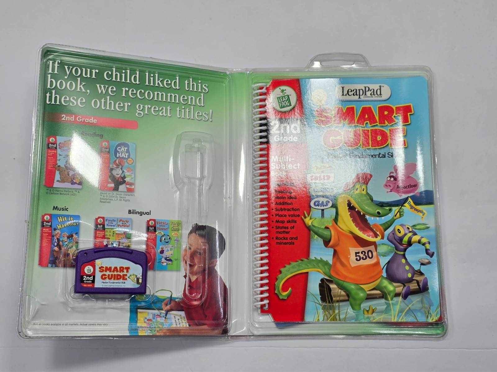 LeapPad Bundle With 14 Books and 12 Cartdriges