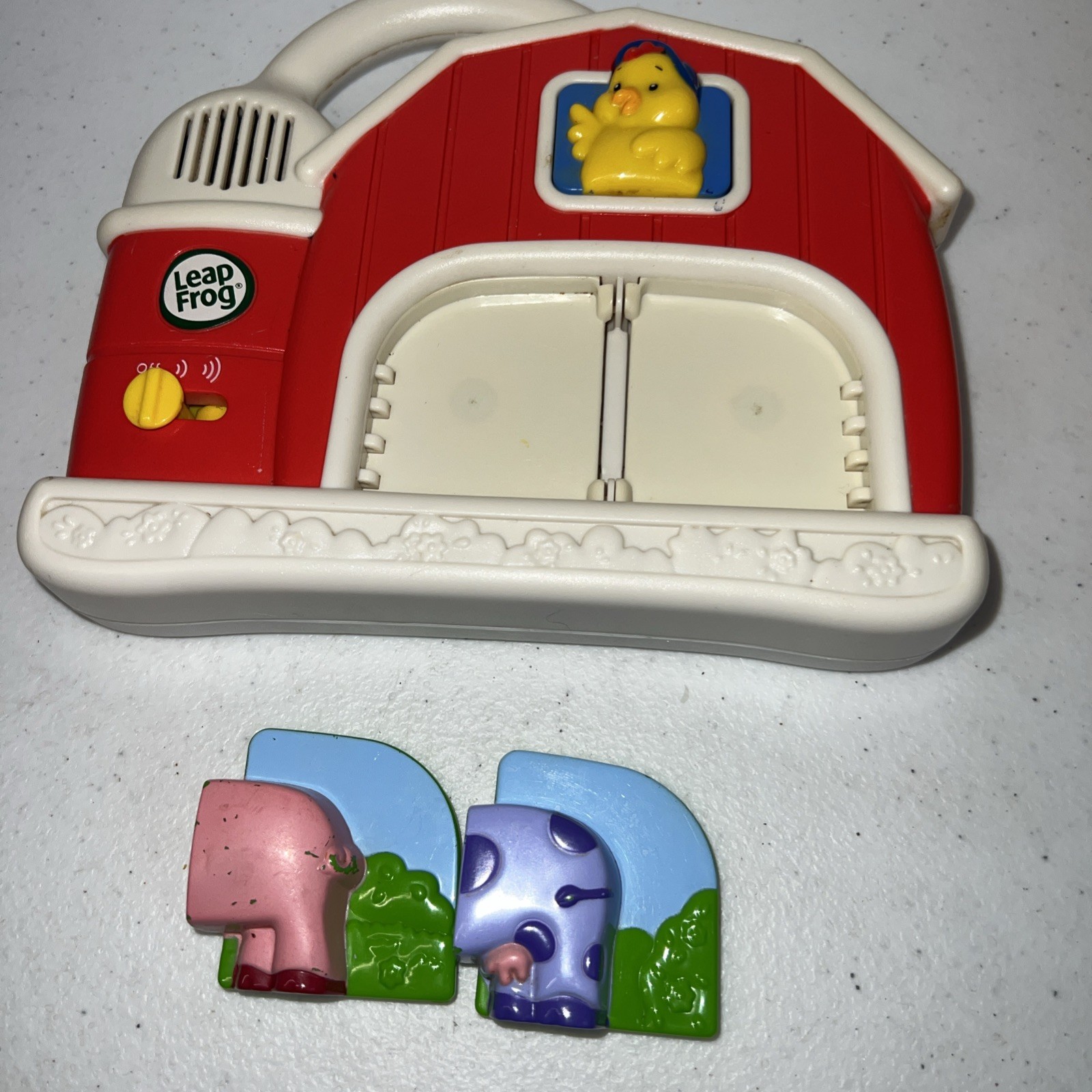 Leap Frog Fridge Farm Magnetic Animals Tested WORKS No Animals Incomplete