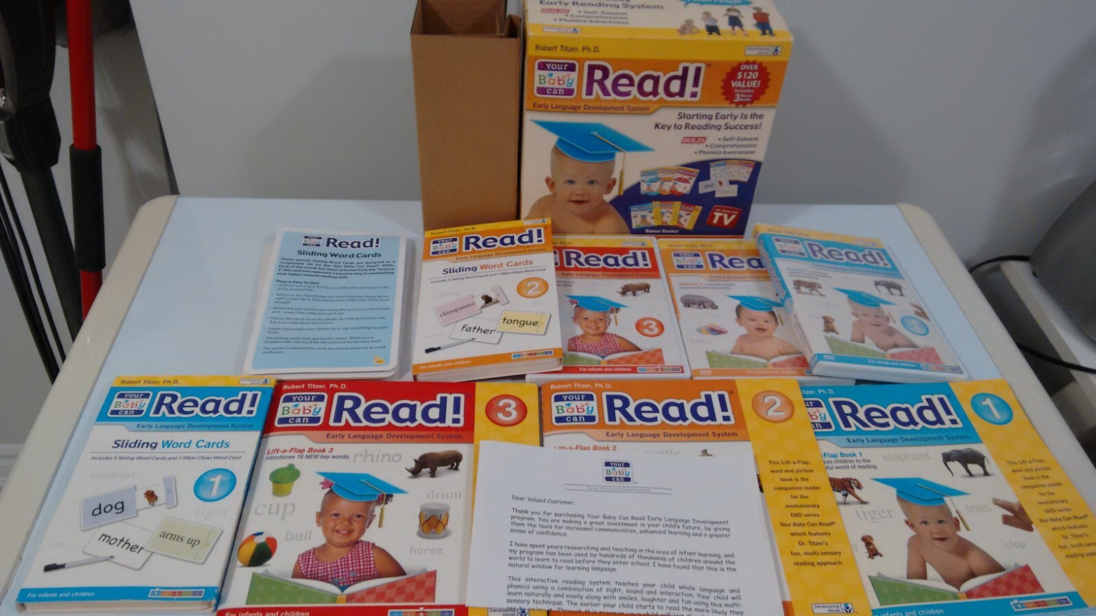 Your Baby Can Read “3- level Kit” 3months – 5yrs old. As seen on TV. Bundle box