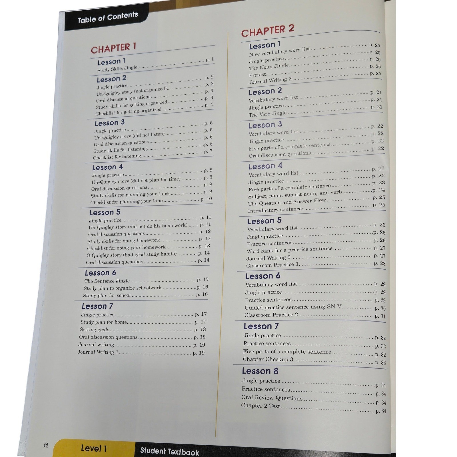 Shurley English Made Easy Level 1 Student Textbook Homeschool Grammar