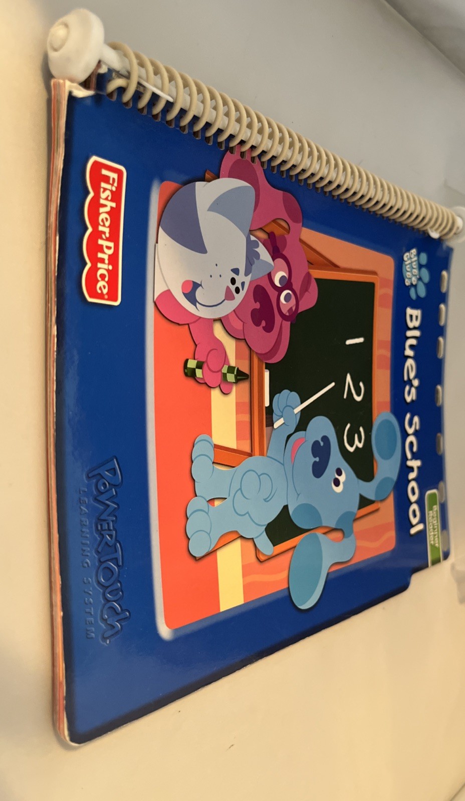 Blue’s Clues Beginner Reader 3-5 Years Blue’s School Fisher-Price 2003 Vintage