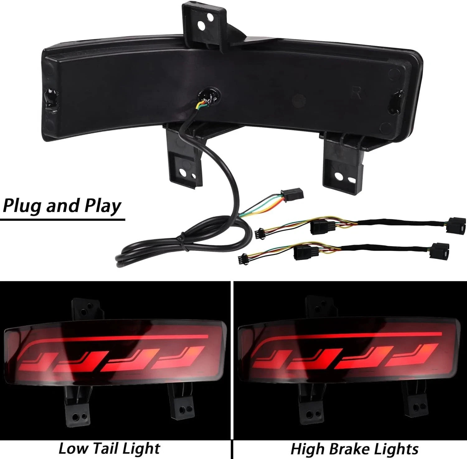 Full LED Rear Bumper Reflector Fog DRL Kit for 2020-2022 Honda CRV CR-V Touring