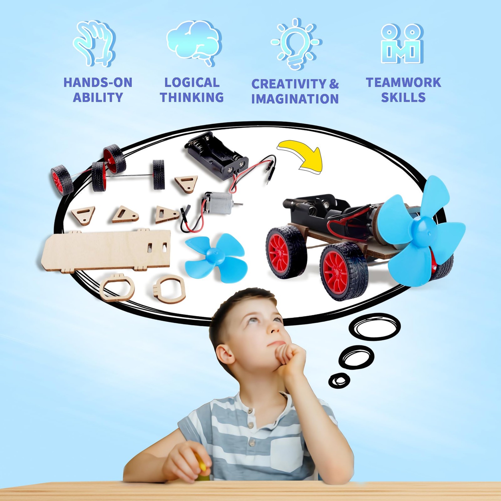 STEM Kits for Kids Age 8-10-12-14, Science 5.9 x 8.6 x 1.6 inches