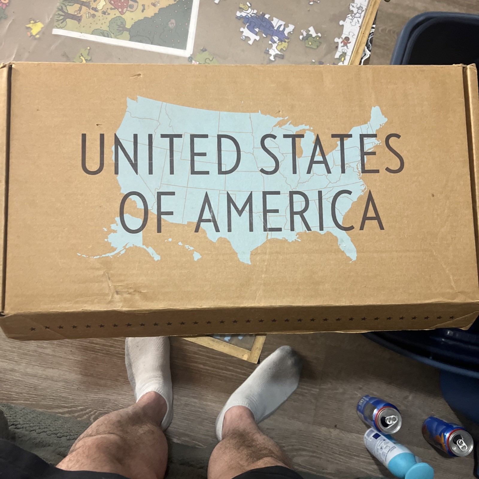 Uncle Goose United States Wooden Map Block Puzzle – 50 State Educational Set