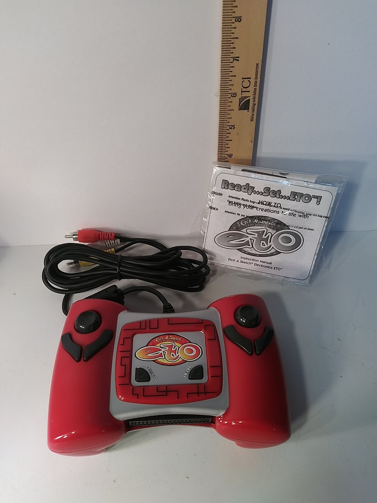 Etch A Sketch Plug ‘N Play Drawing System TV Hook Up New No Box