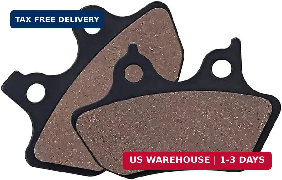 Cyleto Front & Rear Brake Pads for Harley Heritage Softail FLSTCI FLSTC Davidson