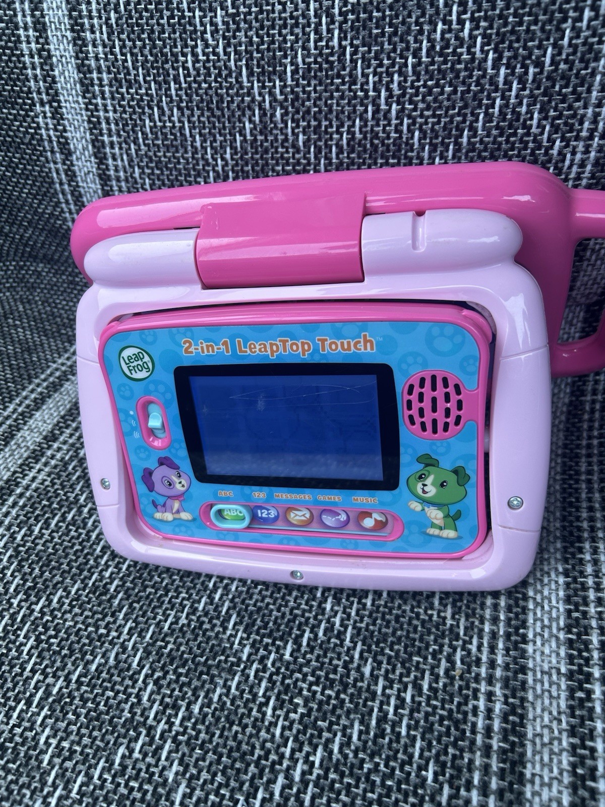 LeapFrog Pink My Own Leaptop Laptop Computer Kids Interactive Educational Tested