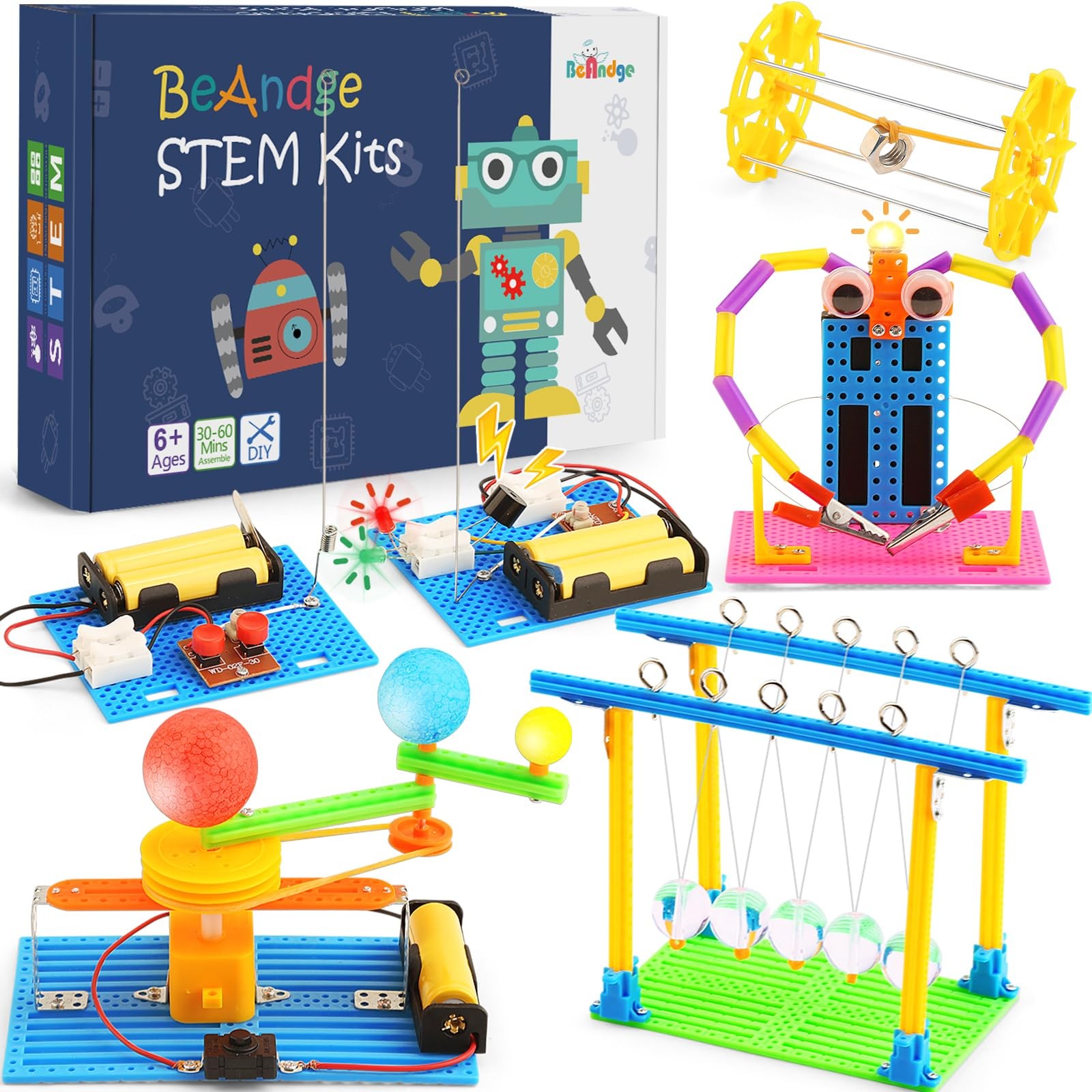 STEM Science Kits for Kids Age 8-12 Boys Activities Robot Building Kit 6-8 Girls