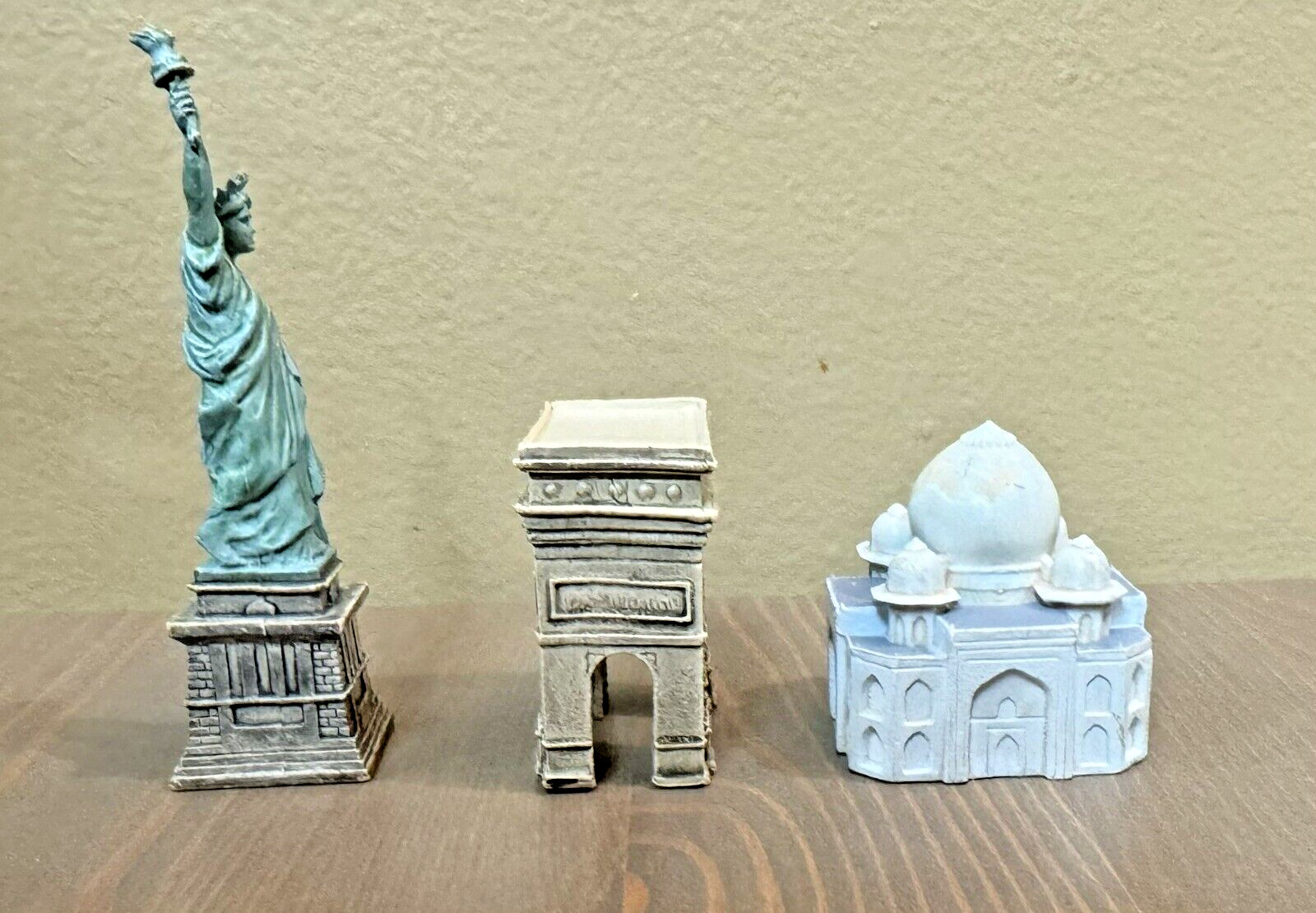 Lot of 3 Toob Safari Ltd Educational Around The World Mini Figure Buildings