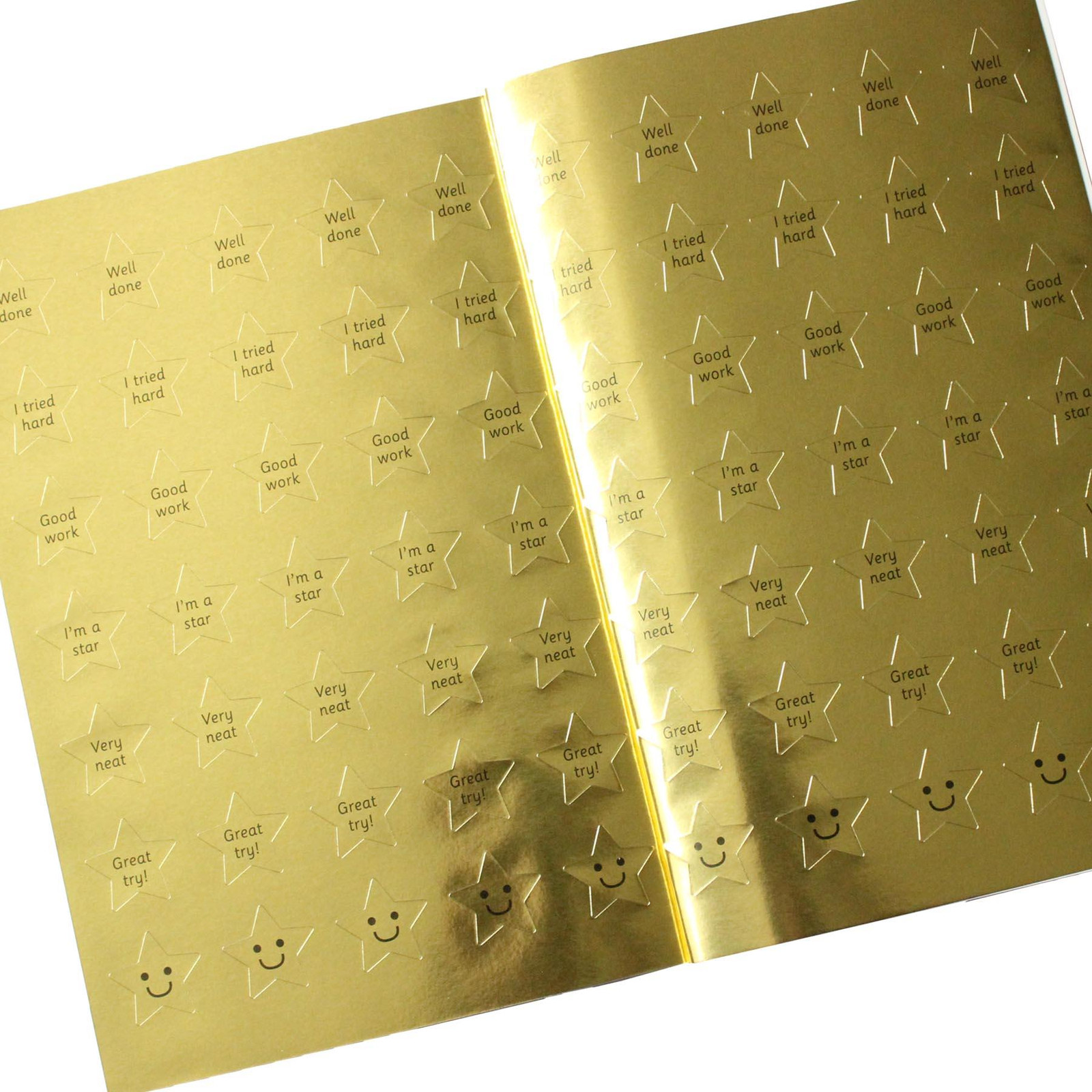 Reading Writing Sums Workbook with Gold Stars Stickers Age 4-6 Years