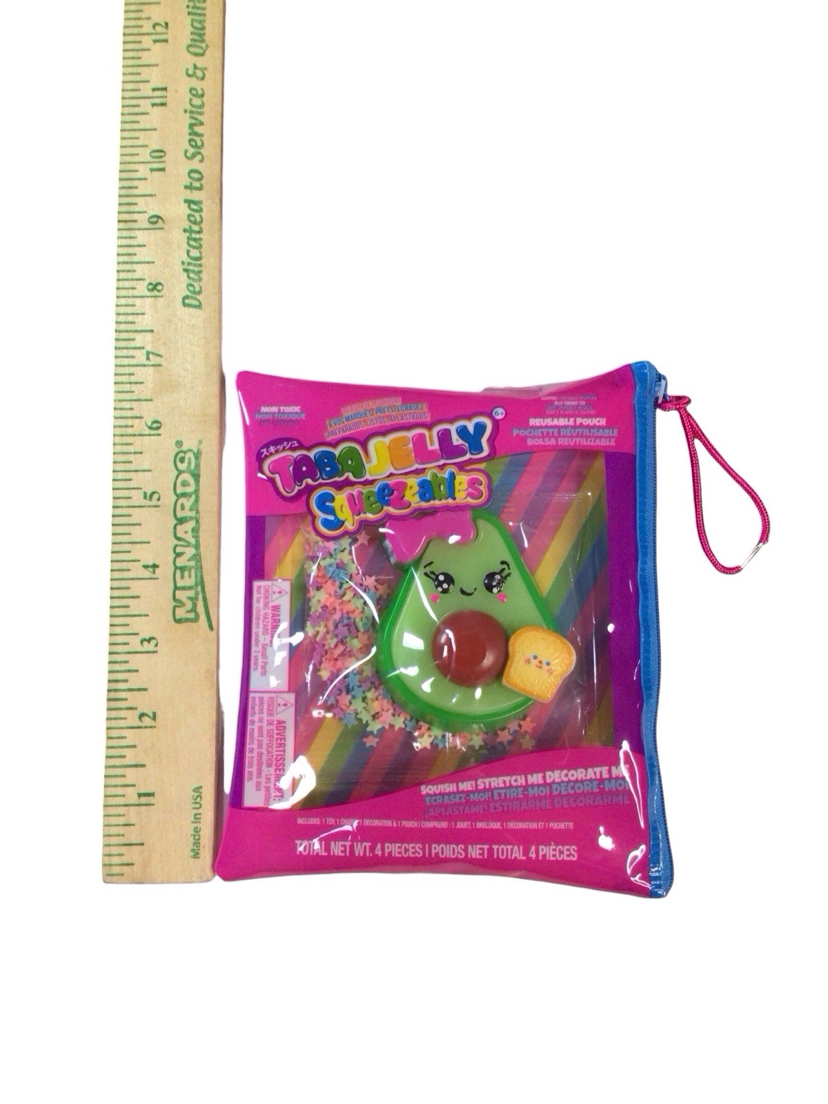Squishy Taba Jelly Decorating Squeezeables Toast Squeeze Fidget Sensory Toy