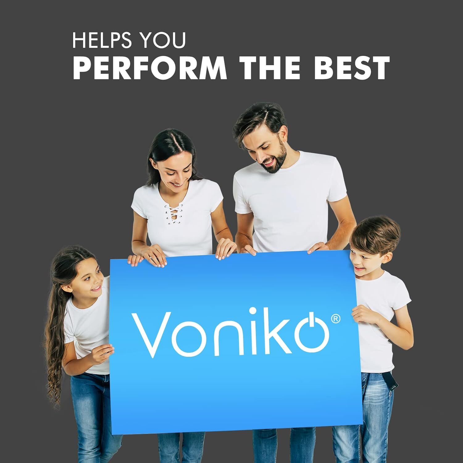 Voniko – Premium Alkaline Battery – AA and AAA 200-Count Combo Pack Batteries,