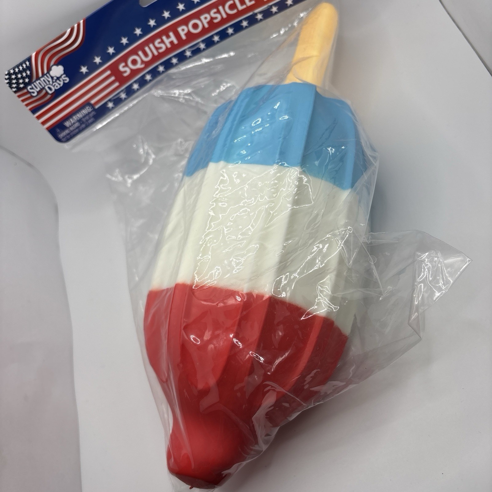 Sunny Days SQUEEZY Squish Popsicle Toy JUMBO Stress Ball RARE Brand NEW In Bag