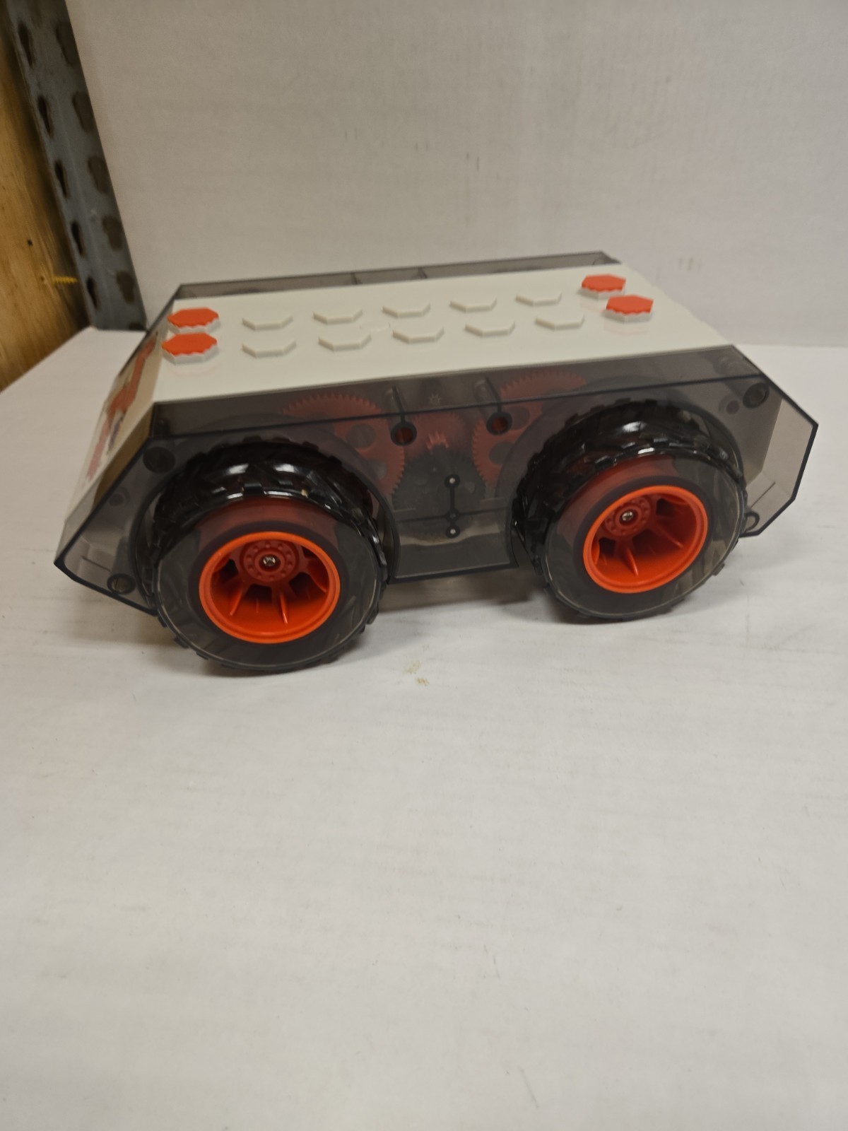 Elenco Snap Circuits Snap Rover Vehicle Base Toy Car Only Reapair STEM White