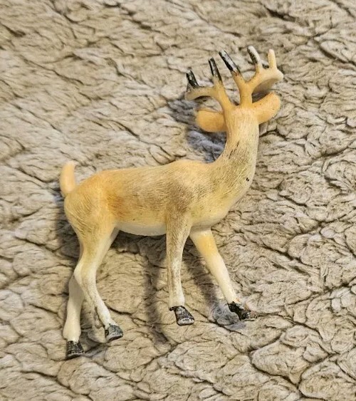 Forest Animal Figure Lot Six (6) Animals 4 Inches Long