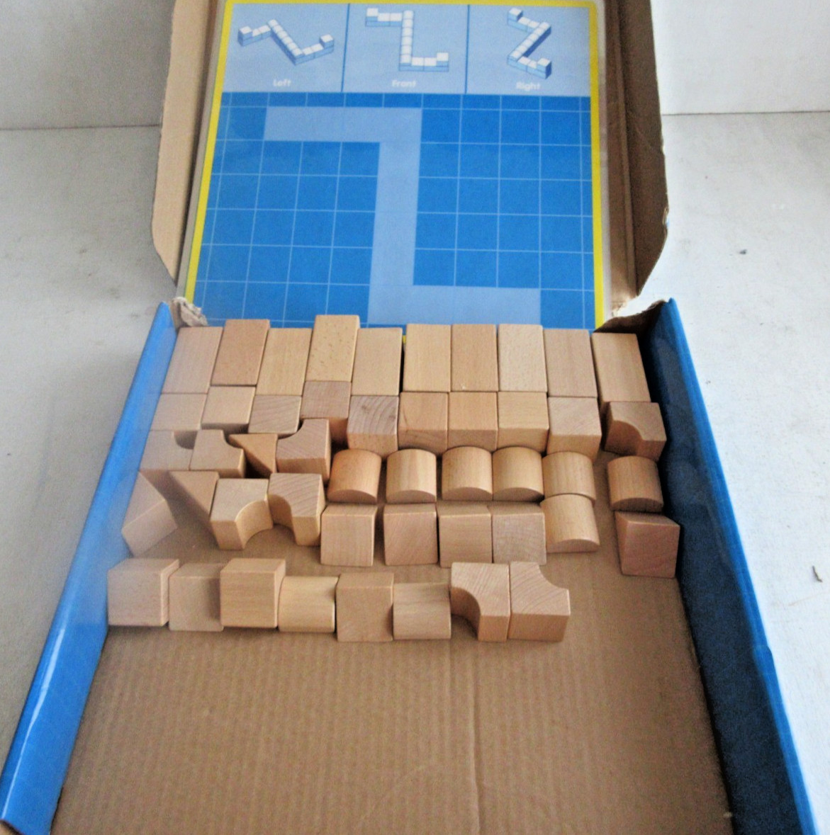 Lakeshore Blocks & BluePrints Learning Center STEM Toy School Missing 2 Blocks