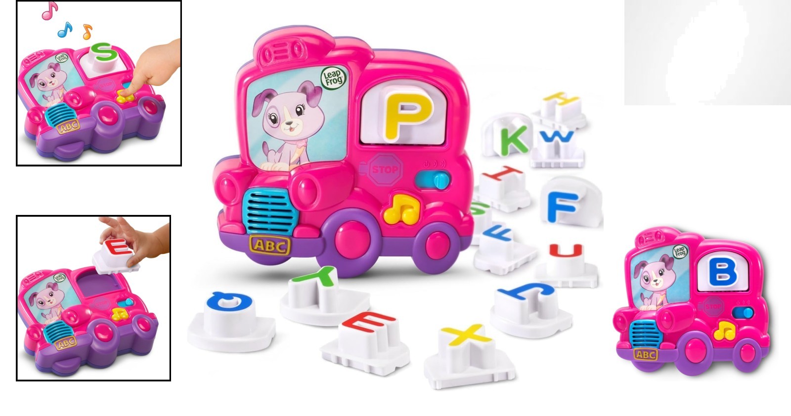 LeapFrog Pink Fridge Phonics Set – Engaging Magnetic Alphabet for Kids