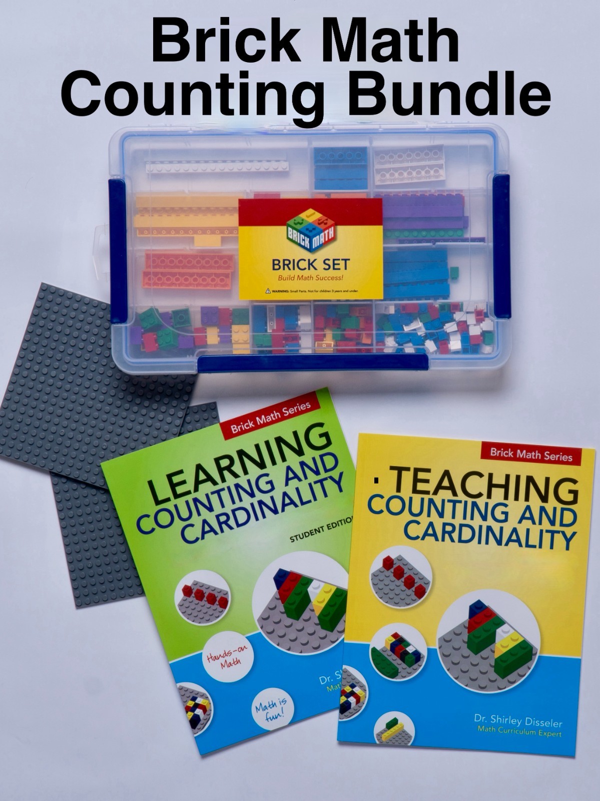 Brick Math Counting Bundle — Teach Counting using plastic bricks. It’s fun!