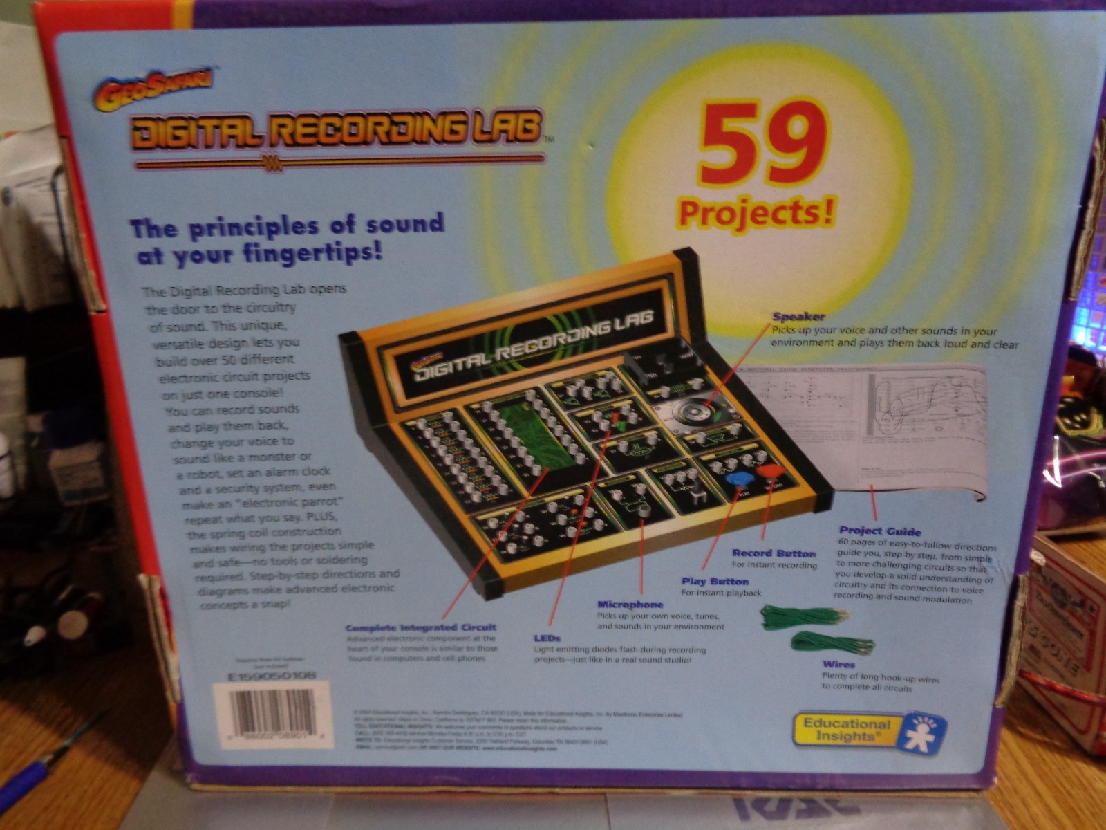 GeoSafari Educational Insights Digital Recording Lab 59 Projects Explore Sound