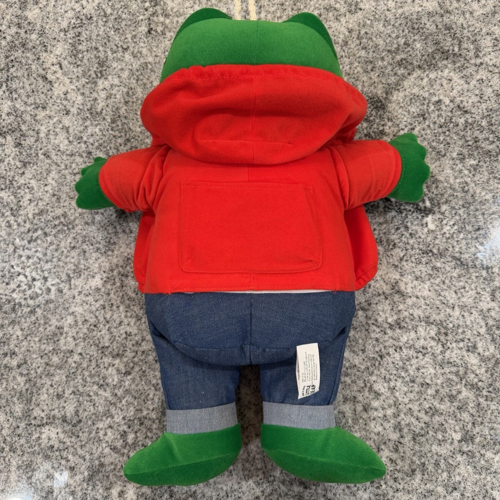 2000 LeapFrog- Read & Sing Little Leap- ABC Interactive Plush Tested/Works Sings