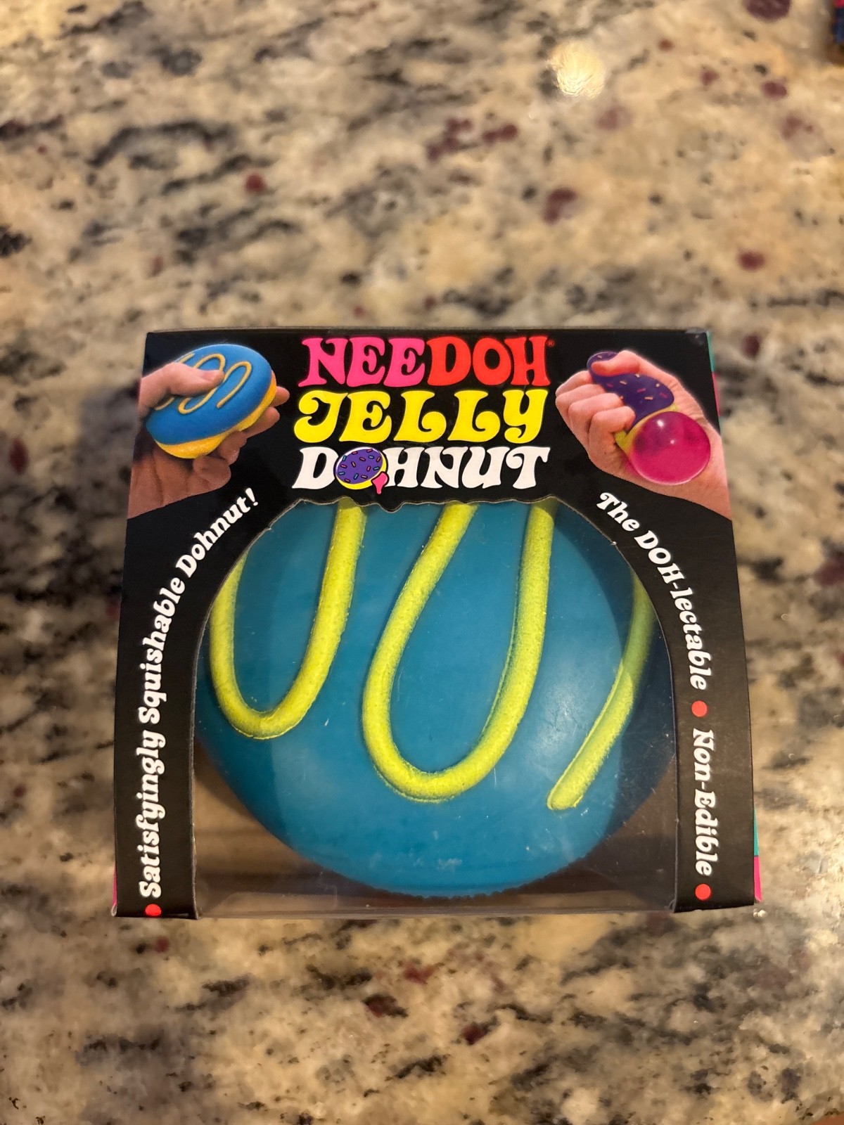 Authentic seller – Schylling NeeDoh Jelly Dohnut Blue Swirl