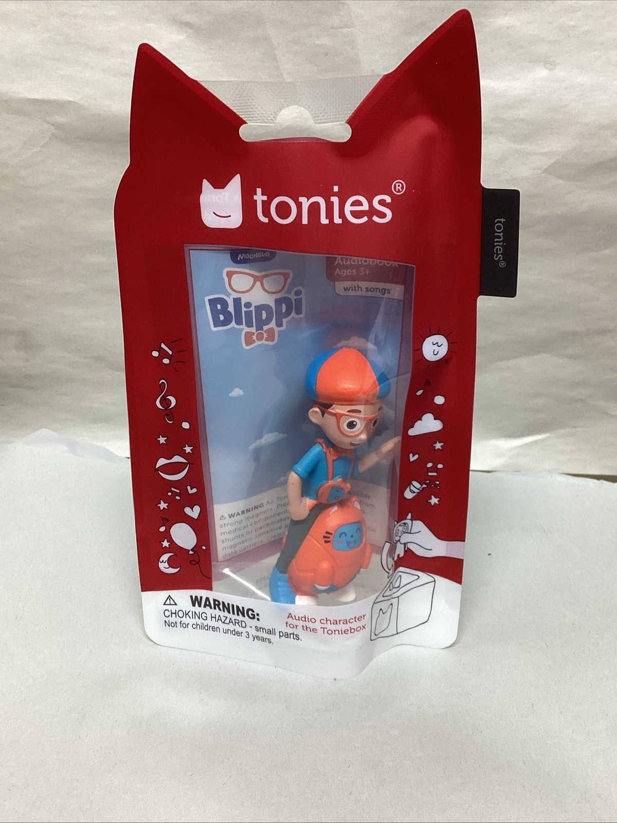 Tonies – Blippi Tonie – Blippi Moonbug Audiobook Play Figurine for Toniebox NEW