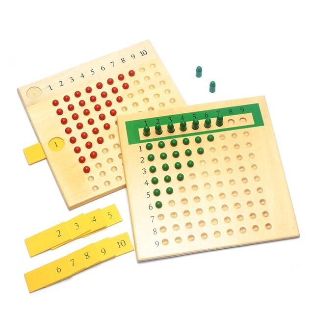 Counting Toy Learning Math Montessori Mathematics Educational Arithmetics Early